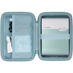 co2CREA Hard Travel Case Replacement for Canon SELPHY QX10 Portable Square Photo Printer (for SELPHY QX10, Green Case)