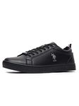 U.S. Polo Assn. Mens Dorit Black Sneaker - 8 UK (2FD22587Z01)