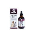 NaturPet Hairball Care | Digestive Support for Cats and Dogs | Hairballs, Constipation, Intestinal Discomfort | 100mL Herbal Tincture