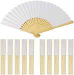 aoozleny Handheld Folded Fan Bamboo