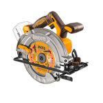INGCO Cordless Circular Saw, Brushless Motor, 4800 RPM, 185 MM Blade Diamater (Tool Only)