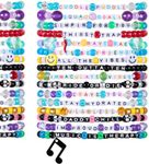 KANDI BAR Good Vibes Rave Bracelets 2024 Edition, Acrylic