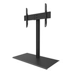 Kanto TTS150 Tabletop TV Stand for 37" to 60" TVs | Supports up to 88 lb | Height Adjustable | Swivels up to 30° | Tilts -5° | Black