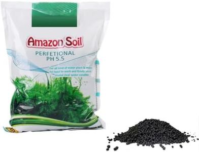 Aqualyf Pets Aqua Soil Planted Aquarium Substrate Aquarium Soil (1L) with 1 Grass mat Seed packet