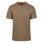 BOSS Men's Tales T_Shirt, Open Brown246, XL