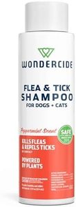 Wondercide - Flea and Tick Shampoo for Dogs and Cats - Flea and Tick Killer, Repellent with Natural Essential Oils - Powered by Plants - Pet and Family Safe - 12 Fl oz