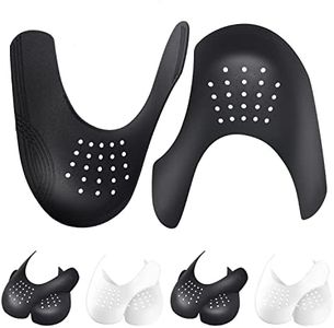 4 Pairs Crease Protectors for Jordan 1, Air Force 1, and Dunk Low; Shoe Crease Protector Suitable for Most Sneakers, Crease Guards Anti Sneaker Creases