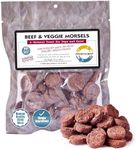 Fresh Is Best - Freeze Dried Healthy Raw Meat Treats for Dogs & Cats - Beef & Veggie Morsels