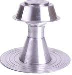 Roof Vent Areco Aluminium Flat Roof Ventilation Breather, Silver