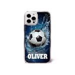 Personalised Football Water Ball Phone Case/Cover Compatible with Samsung Galaxy A21s Plastic