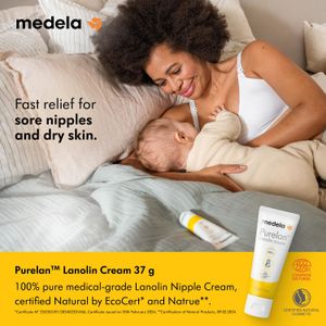Medela Purelan Lanolin Nipple Cream 37g – Soothes & Protects