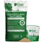 Elixir Gardens UK COMPLETE LAWN Weed, Feed & Mosskiller 10-2-2+8Fe | 4-in-1 Turf & Grass Fertiliser/Feed with Added Iron, Dicamba & Mecoprop-P | 640 Square Meters Coverage | 20kg Bag