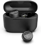 JLab Go Air Pop True Wireless Bluetooth Earbuds & Charging Case - Black, Dual Connect, IPX4 Sweat Resistance, Bluetooth 5 Connection, 3 EQ Sound Settings Signature, Balanced, Bass Boost