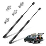 C1608054 20inch 100lbs (445N) Per Gas Strut Shock Lift Support for RV Bed Truck Tonneau Cover Camper Shell Rear Window Floor Hatch Door Shed Window and Other Weatherguard Box, Set of 2 BDFHYK