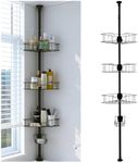 Corner Shower Caddy, Adjustable 4 L