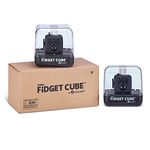 Fidget Original Cube Black, Stress Relief Toy, Sensory Toy, Black (2 Pack)