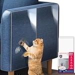 【NO PINS Hurt】 Cat Scratch Furniture Protector-16 Pack Self-Adhesive Single Side Couch Protectors for Cats, Cat Tape Training Couch Corner Guard for Sofa, Anti Cat Scratching Deterren Protectors