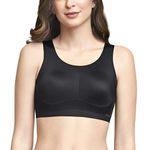 Amante Scoop Neck Cami Bra - Removable Pads, Black