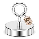 Fishing Magnets, 190 kg(420 lb) Pulling Force Strong Magnet Fishing, Neodymium Rare Earth Magnet, Super Strong Neodymium Magnets is Used to Retrieve Items in Rivers, Lakes, Oceans, Llawns, Deep Caves