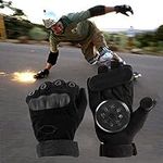 TIZJ Skateboard Gloves with Sliders