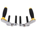 ULTECHNOVO 1 Pair Drywall Tools Carrier Portable Gypsum Board Lifter Handle Carry Load Lifter for Plywood Panel Plasterboard Glass Board