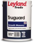 Leyland Trade 264725 Truguard Smooth Masonry Paint - Brilliant White 5L