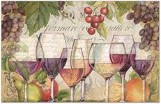 CounterArt Paper Placemat, Wine Country, 24-Pack