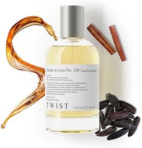 Twist Drunk in Luxe No. 120 - Inspired by Kilian's Angel Share, Long-Lasting Perfume for Women and Men, Paraben-Free, Vegan, Clean Ingredients, Unisex Fragrance – Spray 100 ml | 3.4 fl. oz.