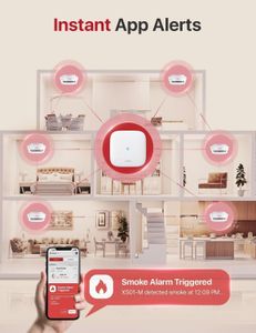 X-Sense Wi-Fi Smoke Alarm System – Smart Wireless Fire Detector