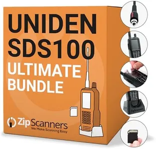 Uniden SDS100 Ultimate Bundle | Expert Programming, Antenna, Stand, Screen Protectors, & Uniden SDS100 Police Scanner | Works Right Out The Box Programmed for Your Area