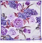 WESERWEF XXL Glasses Cleaning Cloth, Premium Microfiber Cleaning Cloths for Lens, Eyeglasses, Screens, Tablets, Spectacles,12 x12 inches (30 x 30 cm) (rose and lilac)