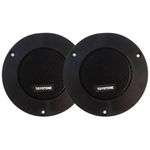 TOYOTONE TT106 3'' Inch Tweeter Speaker Piezoelectric 300W High Power for Car & Home Music Upto 25khz Dome Tweeter Treble Speaker Loudspeaker Diaphragm (1 Pair)