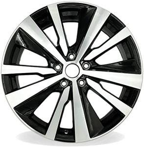 19" Single 19X8 Machined Black Alloy Wheel For Nissan Altima 2019-2022 OEM Design Replacement Rim