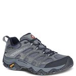 Merrell Men's Moab 3 Waterproof Hiking Shoe, Granite, 11