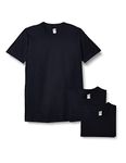 SOFFE Men's 3 Pack Military T-Shirts Navy X-Large