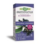 Nature's Way, Original Sambucus, Bio-Certified Elderberry Lozenges, 30 Lozenges