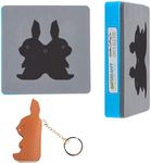 SUPERDANT Leather Rabbit Key Chain 