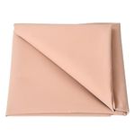 Aqbah Ultra Soft Rubber Sheet for Bed Adult, Toddler, Mattress Protector, Non Absorbent Reusable Crib Mattress Protection Non-Allergic (Peach 39X36 inches)