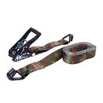 Keeper 47370 16' Ratchet Tie Down, Woodland Camo