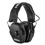 PROHEAR 036 Digital Electronic Shooting Ear Protection Muffs with GEP02 Gel Ear Pads, Hunting Sound Amplification Earmuffs, NRR 23dB Low Profile Hearing Protection for Gun Range - Black