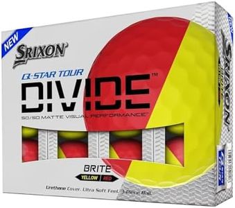 Srixon Golf Q-Star Tour Divide Yellow/Red