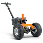 SuperHandy Electric Trailer Dolly – 24V 500W Heavy Duty Motor, 2" Ball Mount, Adjustable Thumb Throttle, Reverse/Drive Switch (3 Wheel, 2800 lb)