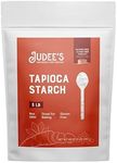 Judee’s Tapioca Starch 3 lb - Non-GMO, Gluten-Free and Nut-Free - Great for Gluten-Free Baking, Cooking, Thickening, and Making Boba - Packaged in the USA