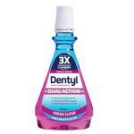 Dentyl Dual Action CPC Mouthwash, 12hrs Fresh Breath & Total Care, Alcohol Free, Fresh Clove, 500 ml