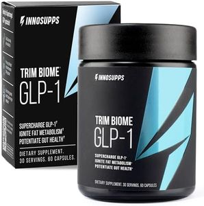 InnoSupps Trim Biome™ GLP-1 | Gut Health + Metabolic Support* | Prebiotic + Probiotic + Postbiotic | Akkermansia + Berberine | 60 Capsules. 30 Servings