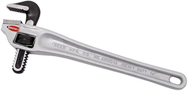 Reed ARWO18 18-Inch 90 Offset Aluminum Pipe Wrench