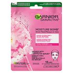 Garnier Beauty Face Mask, Hydrating Glow Boosting Skin Care for Dull Skin, with Hyaluronic Acid + Sakura Extract, 1 Tissue Mask (28mL)