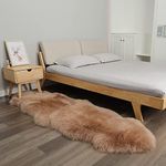 Shaggy Fur Area Rug, Fluffy Genuine