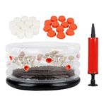 Mushroom Monotub Kit, Home Inflatable Mushroom Grow Kit with Plugs and Filters for Fresh Air Exchange, Alternative to Mushroom Grow Bag