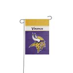 NFL Minnesota Vikings Double Sided Established Team Logo Garden FlagDouble Sided Established Team Logo Garden Flag, Garden Flag 18" x 12", One Size